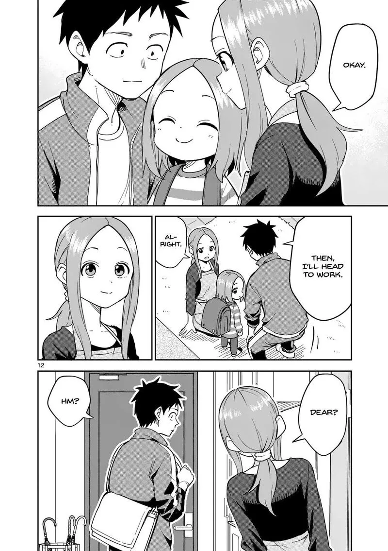 Karakai Jouzu no (Moto) Takagi-san Chapter 314 page 12