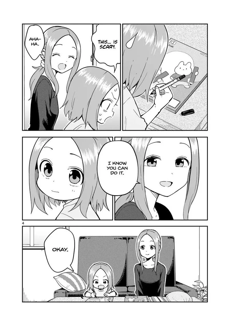 Karakai Jouzu no (Moto) Takagi-san Chapter 314 page 4