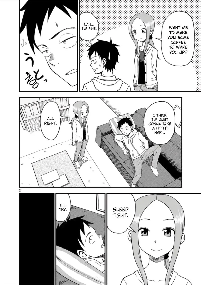 Karakai Jouzu no (Moto) Takagi-san Chapter 32 page 2