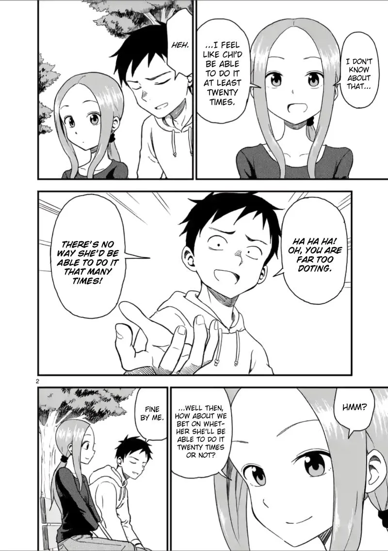 Karakai Jouzu no (Moto) Takagi-san Chapter 33 page 2