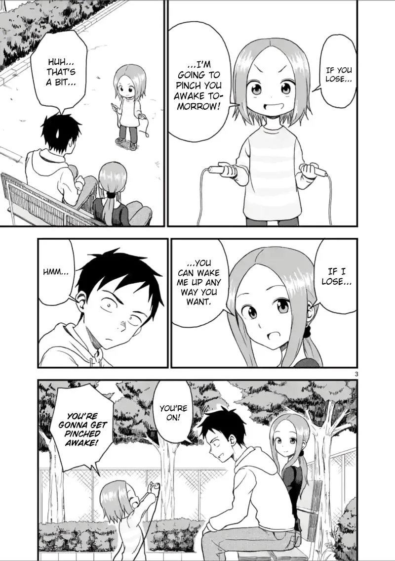 Karakai Jouzu no (Moto) Takagi-san Chapter 33 page 3