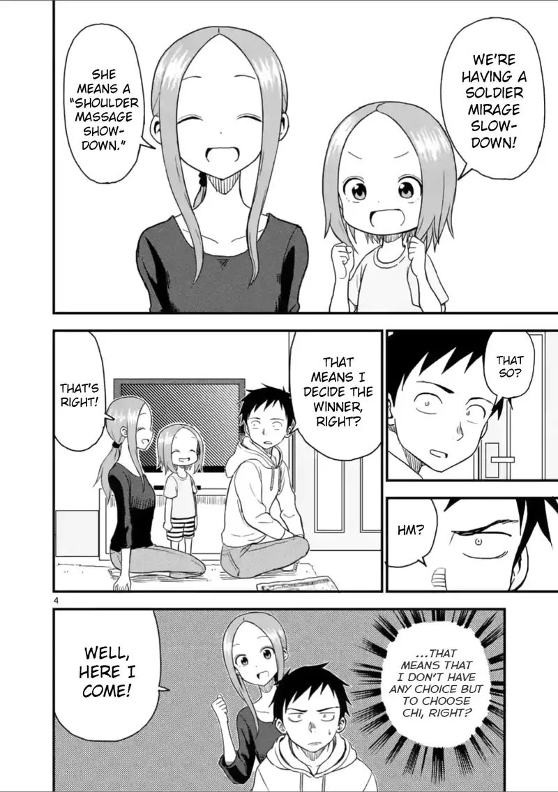 Karakai Jouzu no (Moto) Takagi-san Chapter 37 page 4