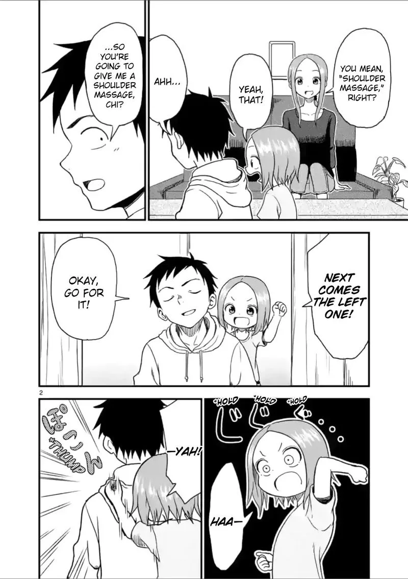 Karakai Jouzu no (Moto) Takagi-san Chapter 37 page 2