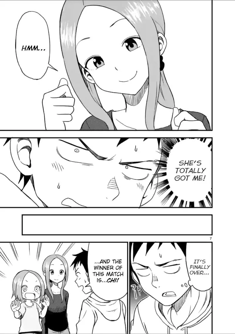 Karakai Jouzu no (Moto) Takagi-san Chapter 37 page 7