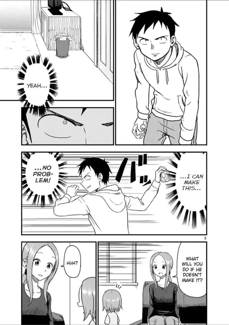 Karakai Jouzu no (Moto) Takagi-san Chapter 38 page 5