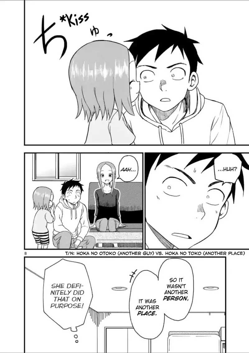 Karakai Jouzu no (Moto) Takagi-san Chapter 38 page 8