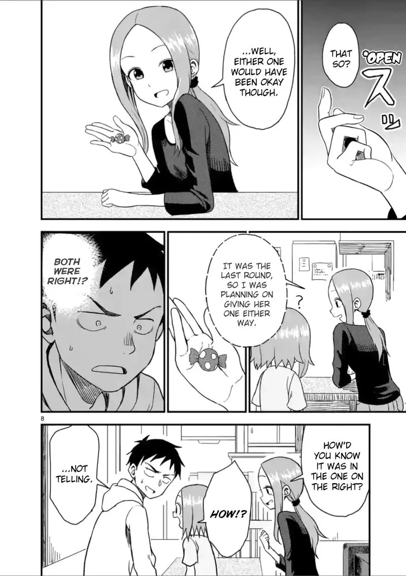 Karakai Jouzu no (Moto) Takagi-san Chapter 39 page 8