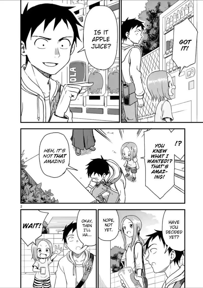 Karakai Jouzu no (Moto) Takagi-san Chapter 40 page 2