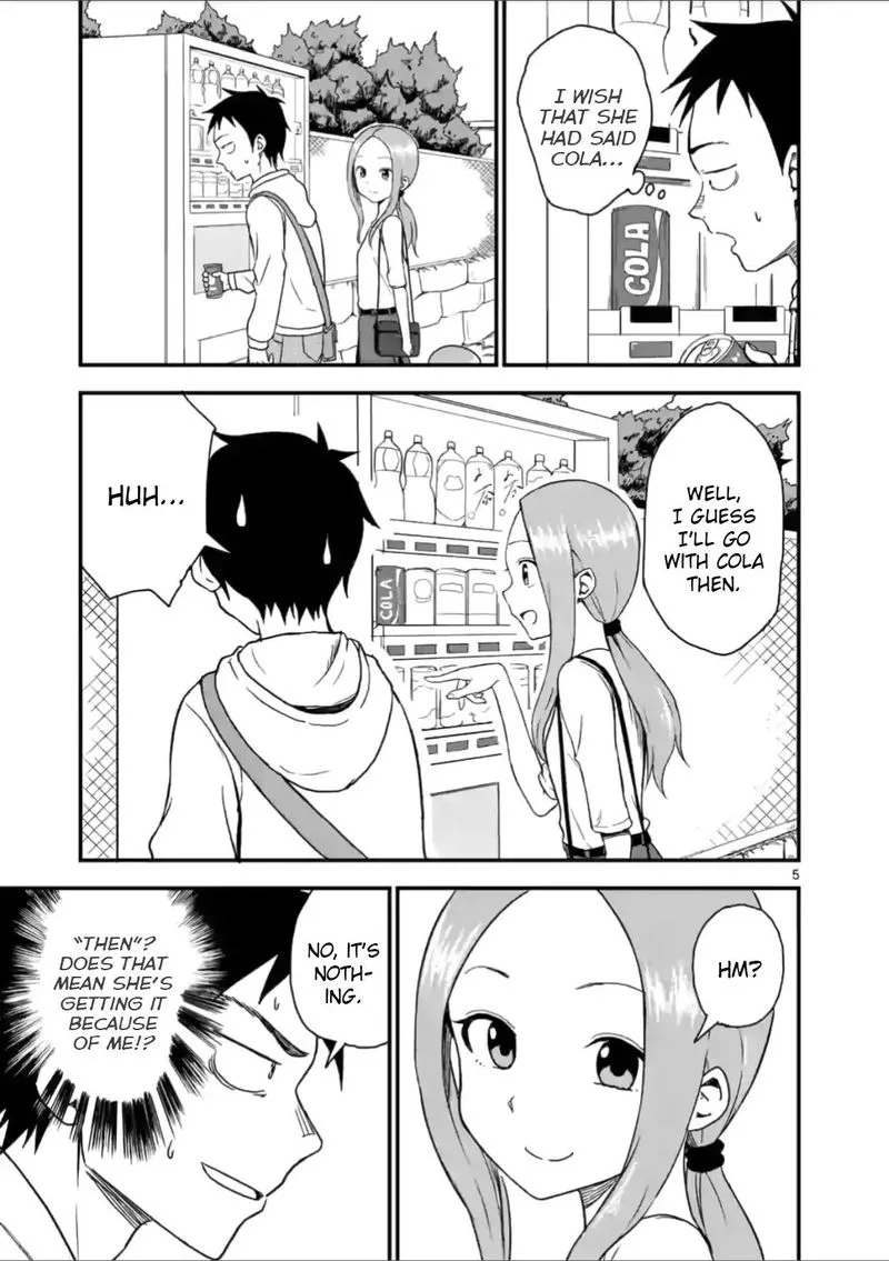 Karakai Jouzu no (Moto) Takagi-san Chapter 40 page 5