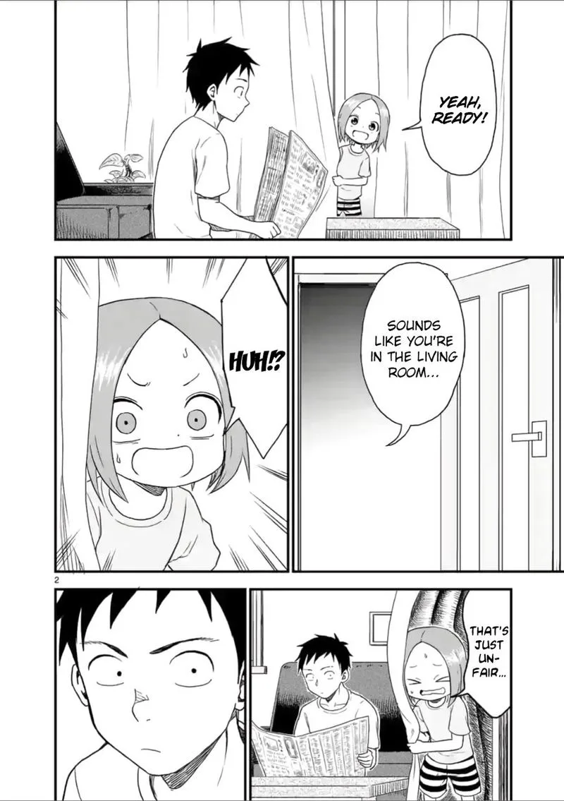 Karakai Jouzu no (Moto) Takagi-san Chapter 41 page 2