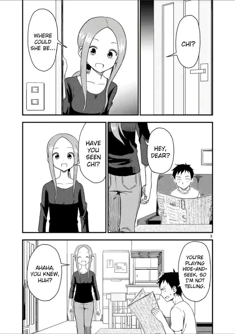 Karakai Jouzu no (Moto) Takagi-san Chapter 41 page 3