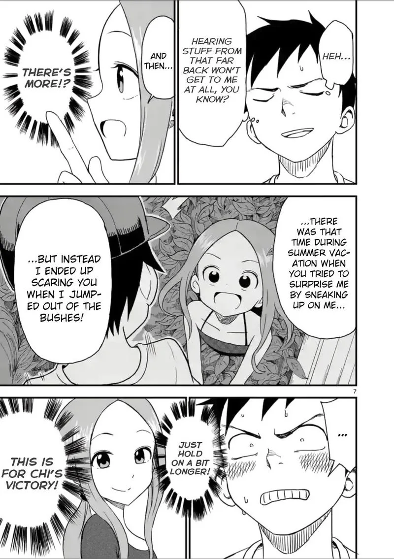 Karakai Jouzu no (Moto) Takagi-san Chapter 41 page 7