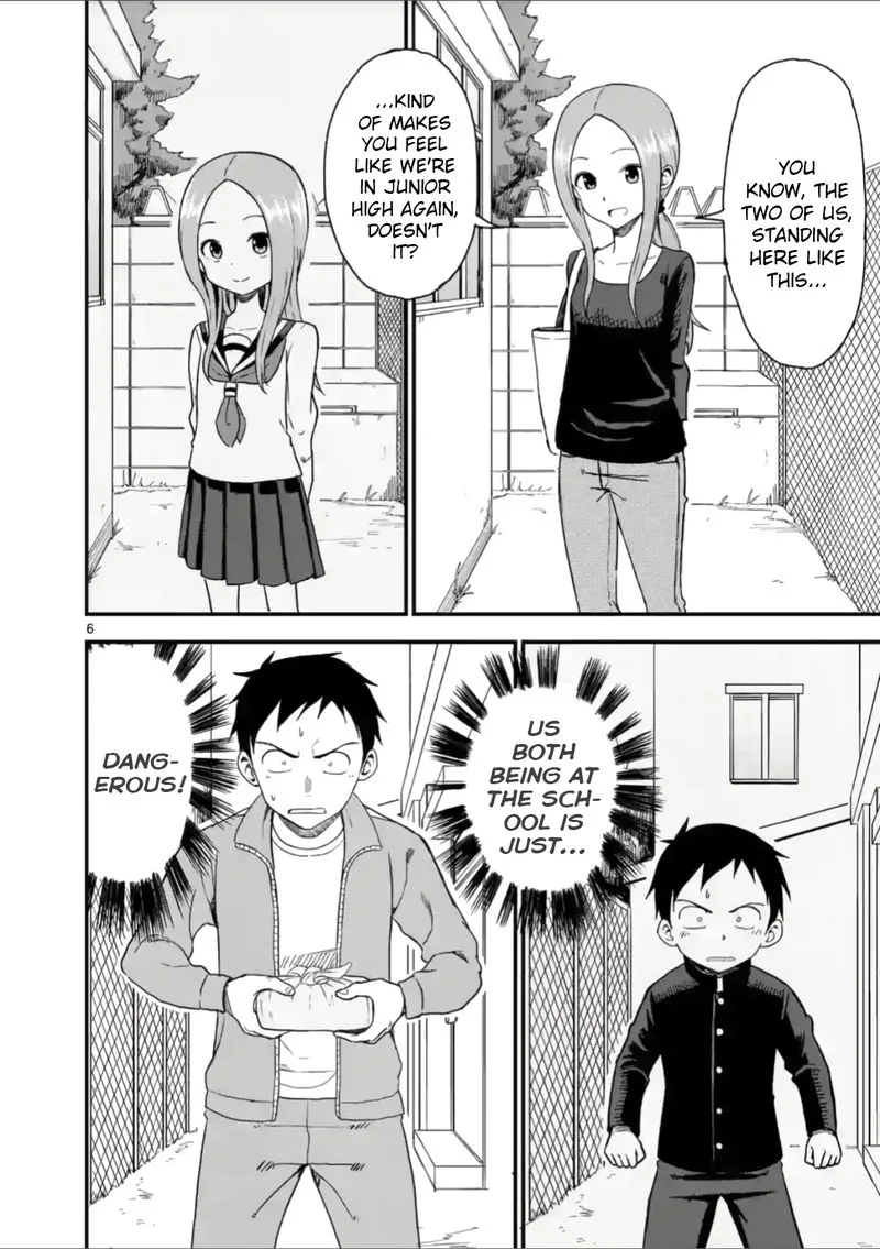 Karakai Jouzu no (Moto) Takagi-san Chapter 42 page 6