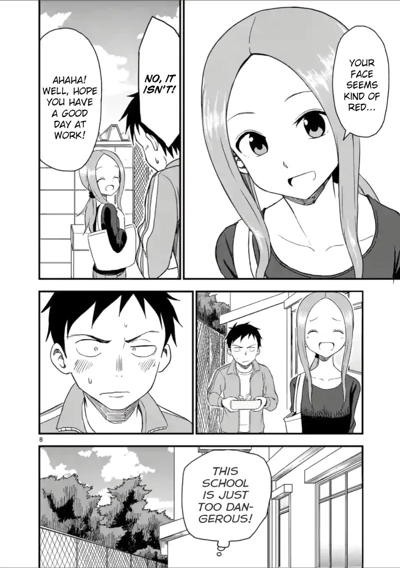 Karakai Jouzu no (Moto) Takagi-san Chapter 42 page 8