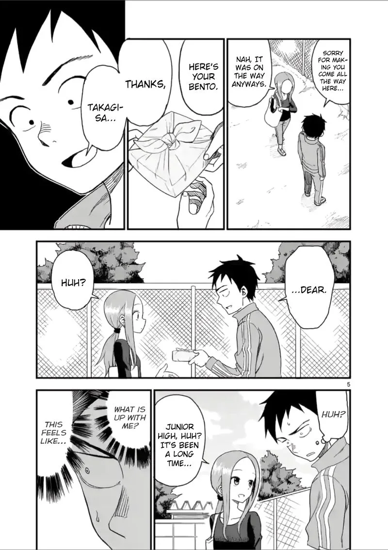 Karakai Jouzu no (Moto) Takagi-san Chapter 42 page 5