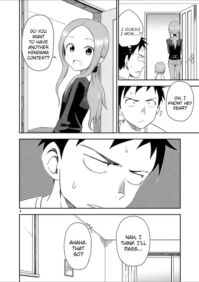 Karakai Jouzu no (Moto) Takagi-san Chapter 45 page 8
