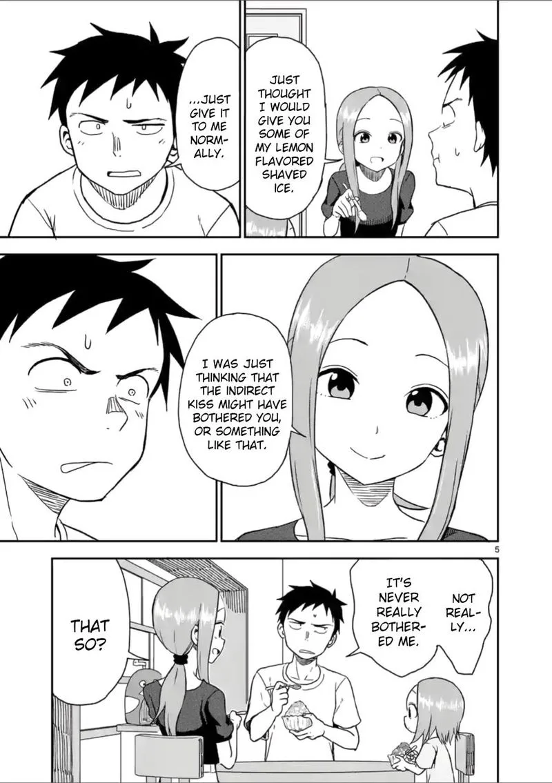 Karakai Jouzu no (Moto) Takagi-san Chapter 47 page 5