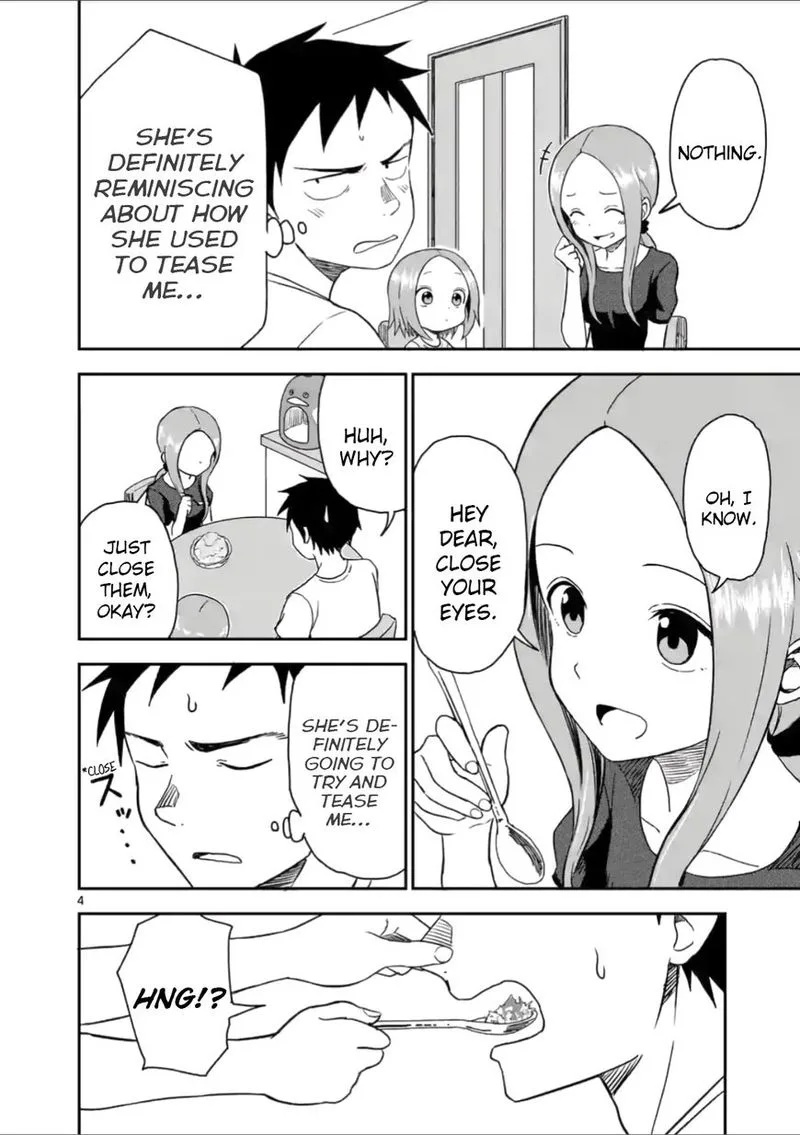 Karakai Jouzu no (Moto) Takagi-san Chapter 47 page 4