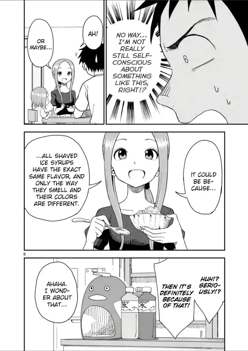 Karakai Jouzu no (Moto) Takagi-san Chapter 47 page 8