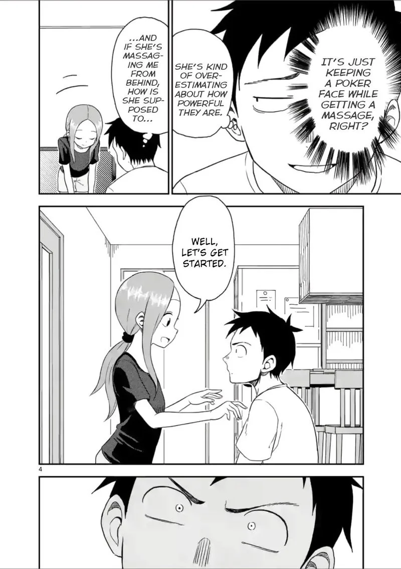 Karakai Jouzu no (Moto) Takagi-san Chapter 49 page 4