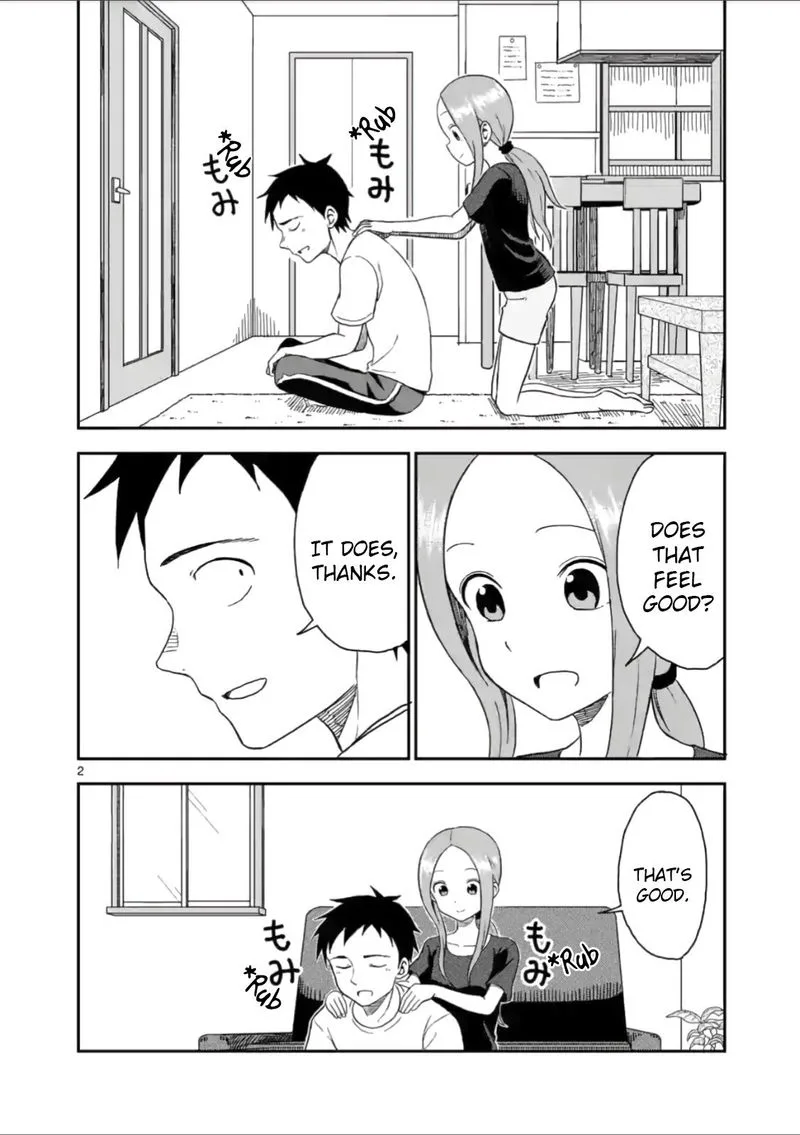 Karakai Jouzu no (Moto) Takagi-san Chapter 49 page 2