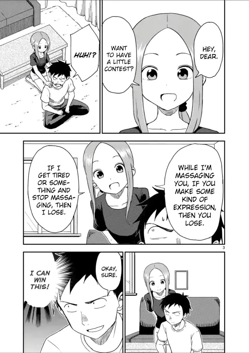 Karakai Jouzu no (Moto) Takagi-san Chapter 49 page 3