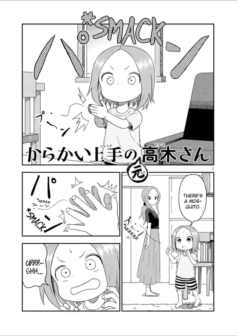 Karakai Jouzu no (Moto) Takagi-san Chapter 50 page 1