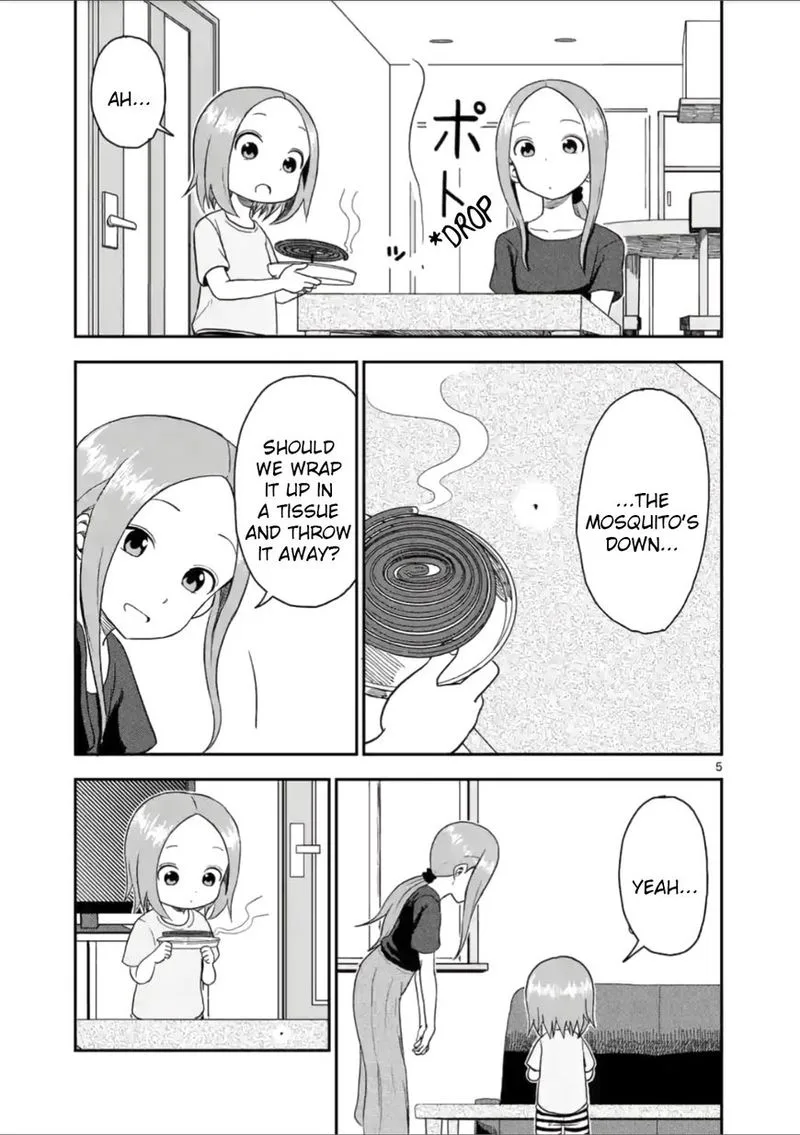 Karakai Jouzu no (Moto) Takagi-san Chapter 50 page 5