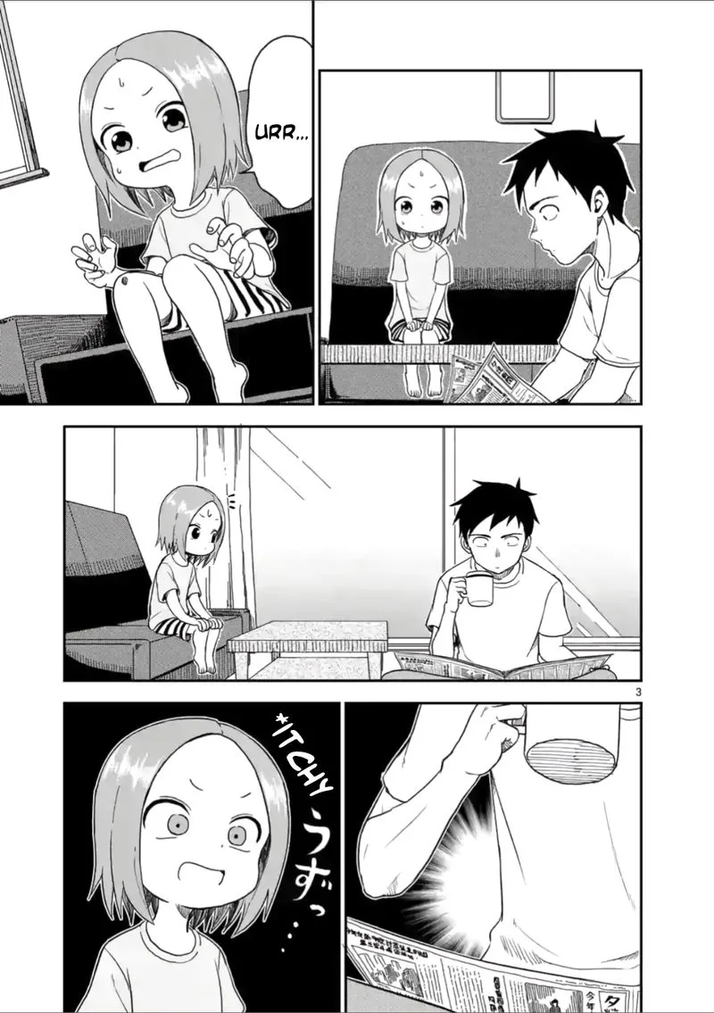 Karakai Jouzu no (Moto) Takagi-san Chapter 54 page 3