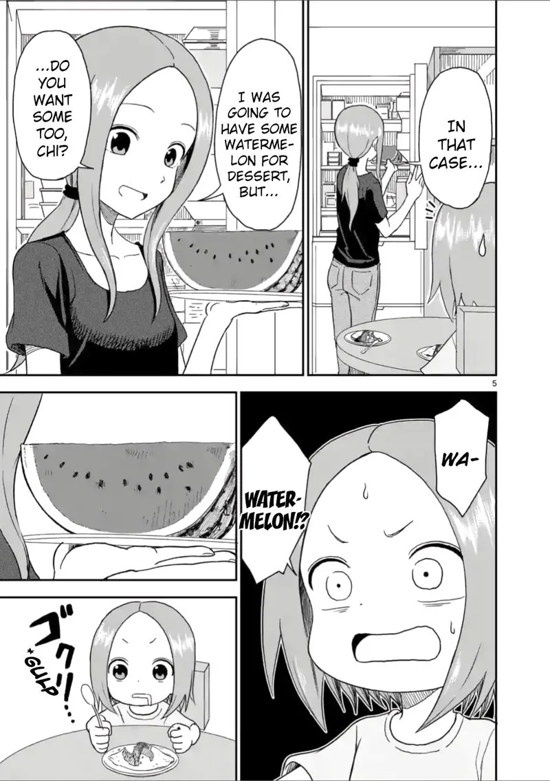 Karakai Jouzu no (Moto) Takagi-san Chapter 55 page 5
