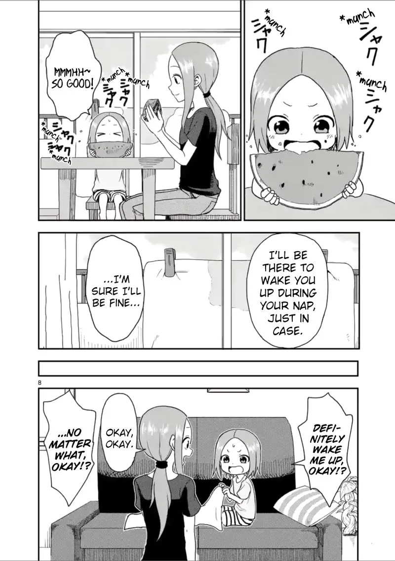 Karakai Jouzu no (Moto) Takagi-san Chapter 55 page 8
