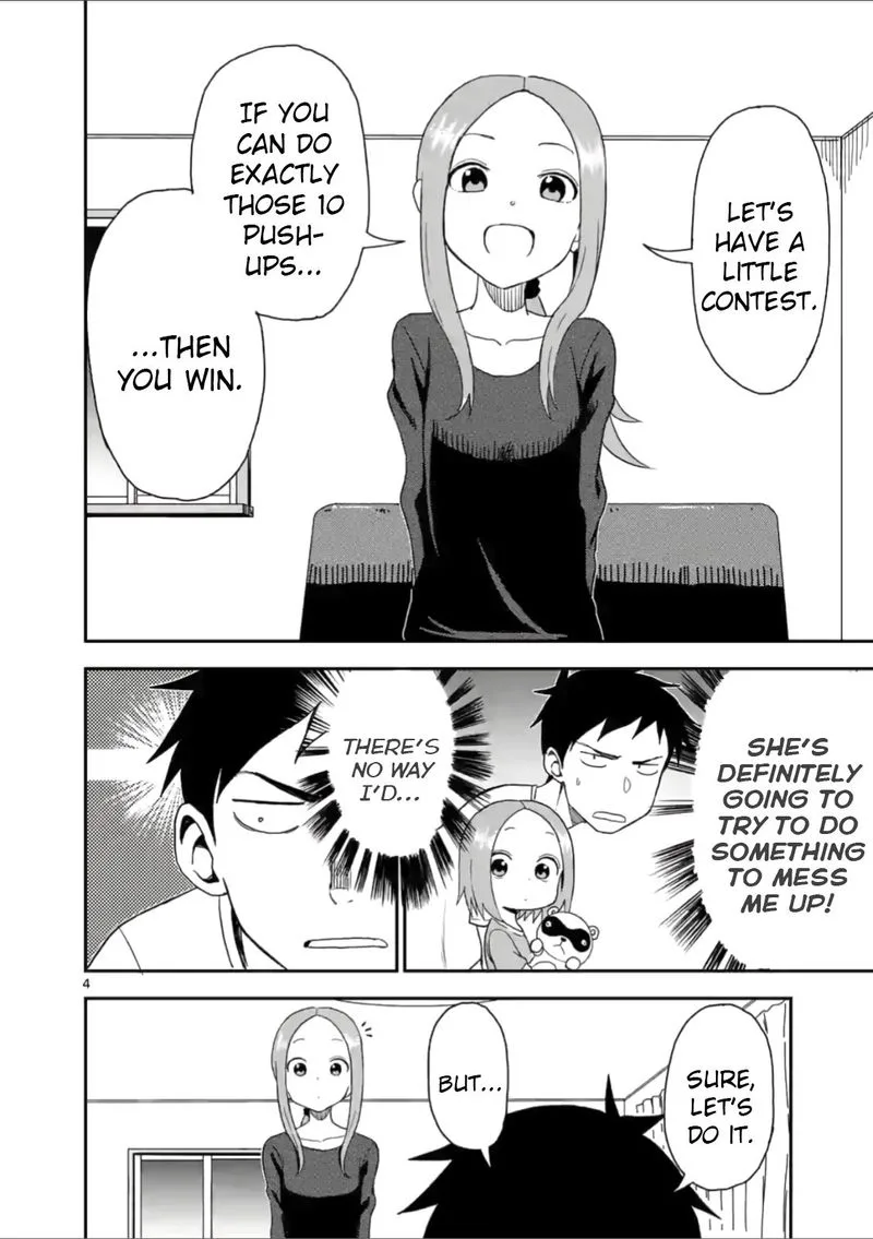 Karakai Jouzu no (Moto) Takagi-san Chapter 57 page 4