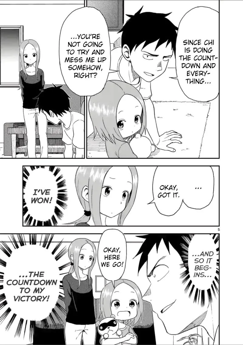 Karakai Jouzu no (Moto) Takagi-san Chapter 57 page 5