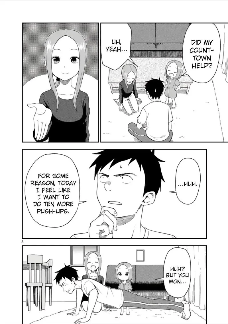 Karakai Jouzu no (Moto) Takagi-san Chapter 57 page 8