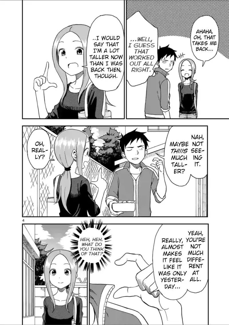 Karakai Jouzu no (Moto) Takagi-san Chapter 60 page 4