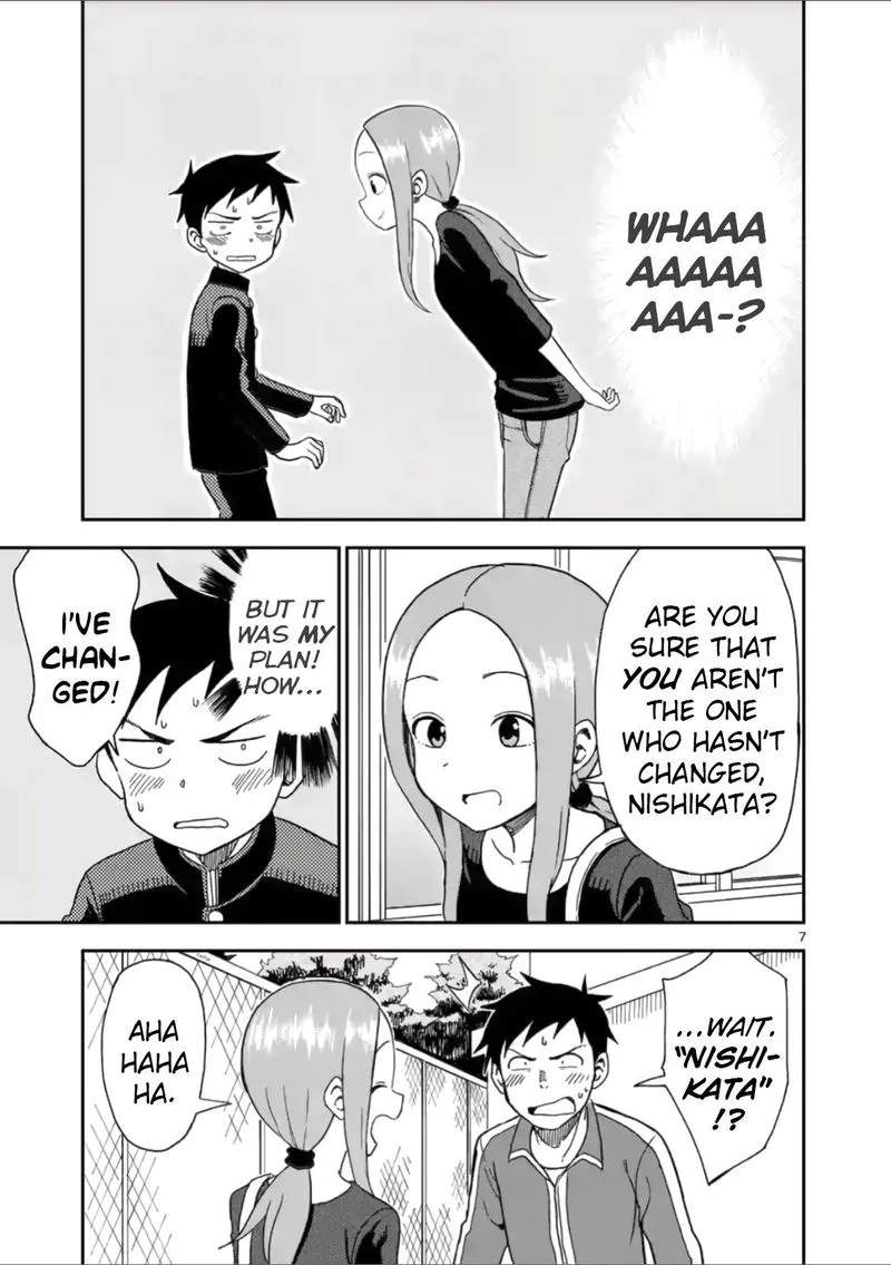 Karakai Jouzu no (Moto) Takagi-san Chapter 60 page 7