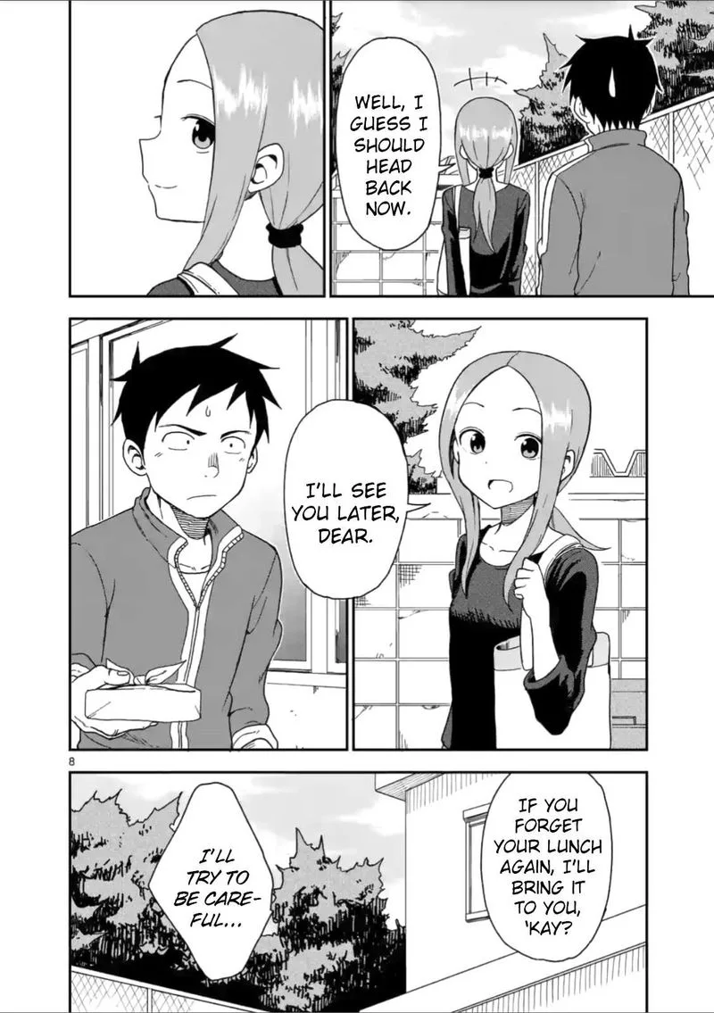Karakai Jouzu no (Moto) Takagi-san Chapter 60 page 8