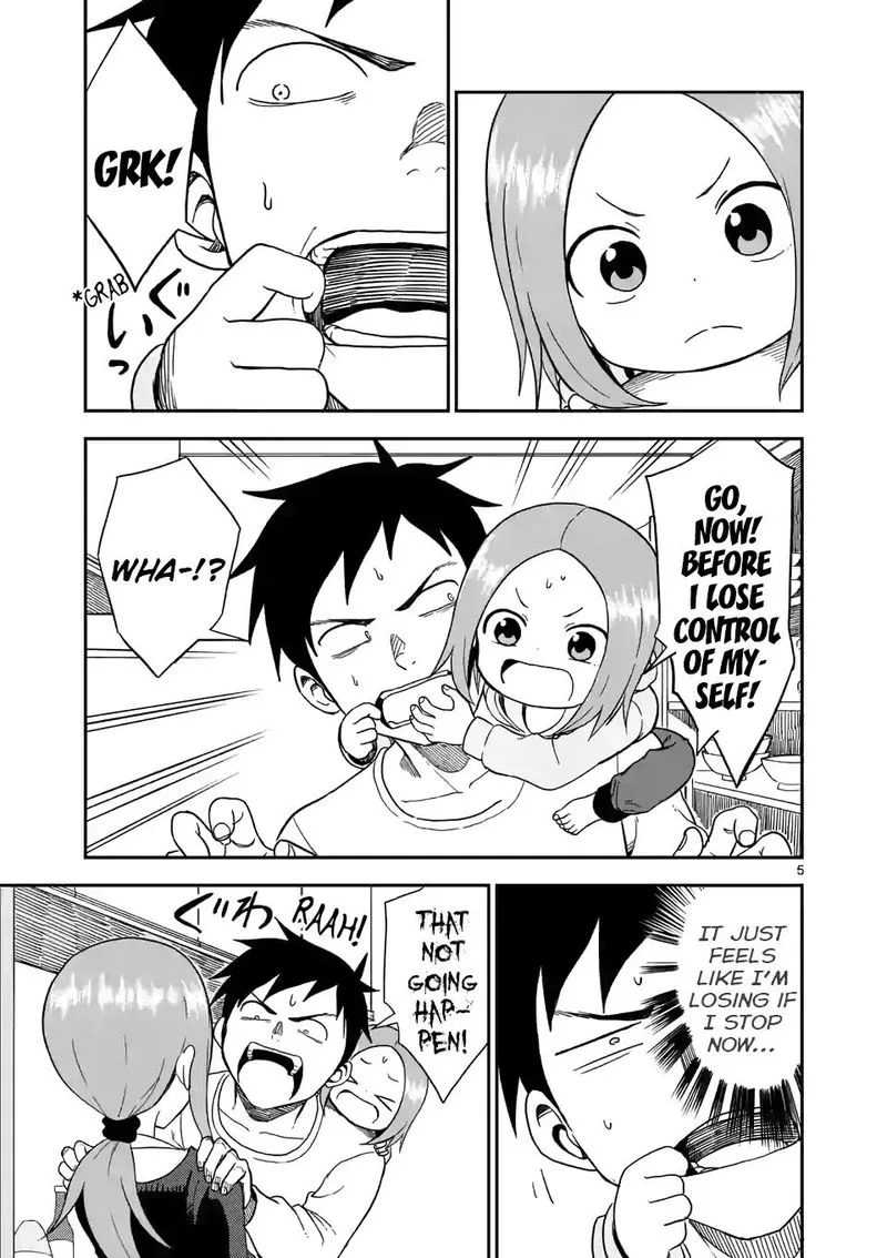 Karakai Jouzu no (Moto) Takagi-san Chapter 63 page 5