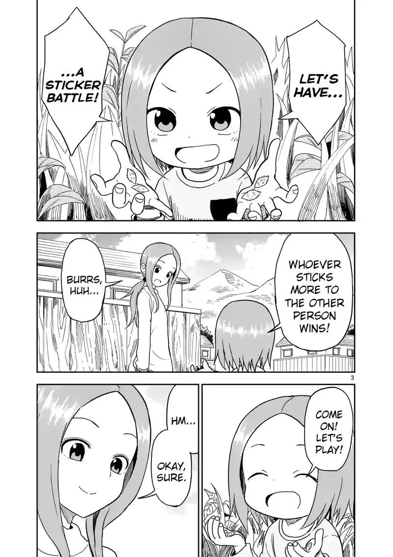 Karakai Jouzu no (Moto) Takagi-san Chapter 66 page 3