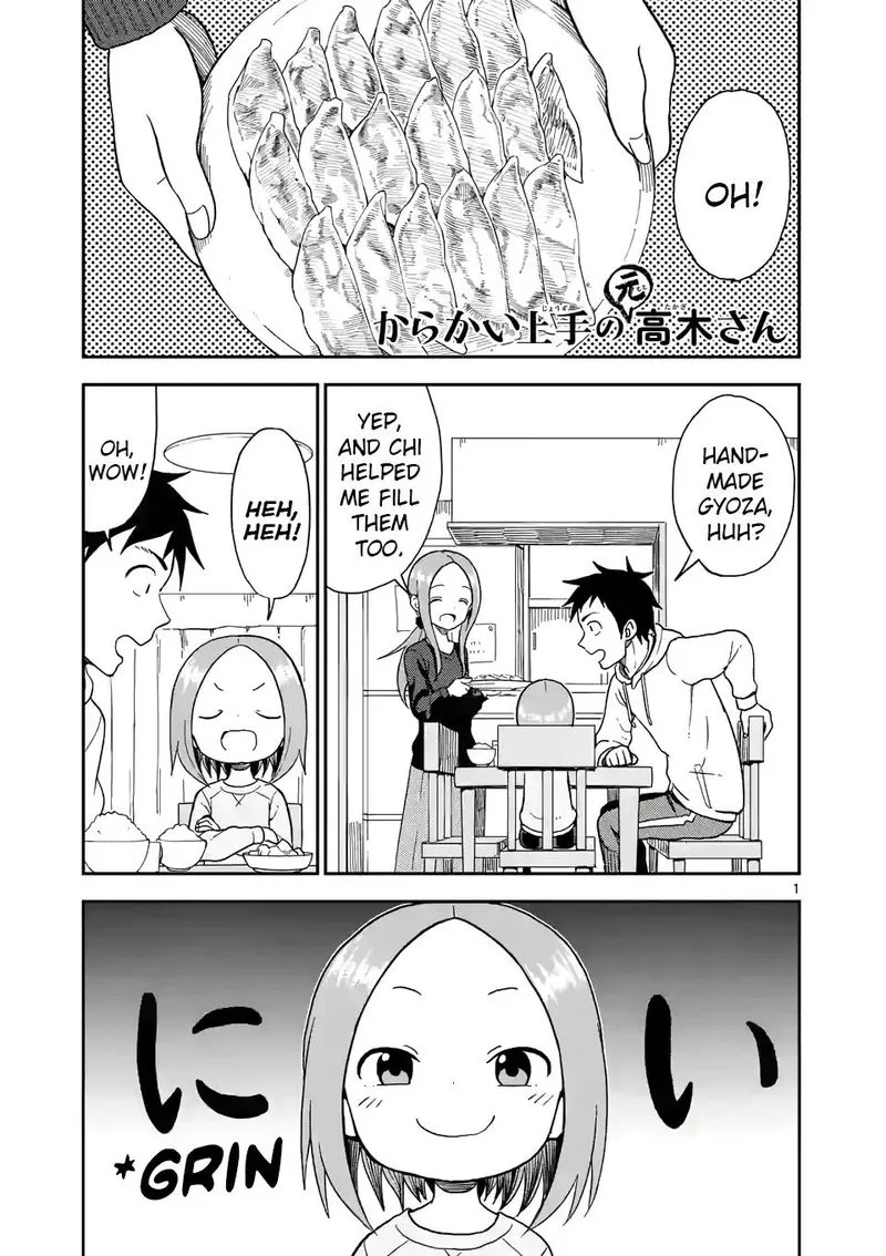 Karakai Jouzu no (Moto) Takagi-san Chapter 67 page 1