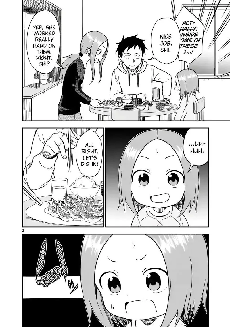 Karakai Jouzu no (Moto) Takagi-san Chapter 67 page 2