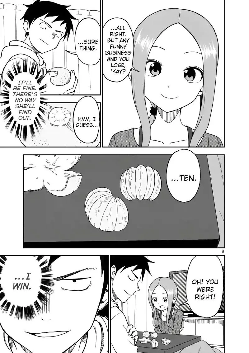 Karakai Jouzu no (Moto) Takagi-san Chapter 68 page 5