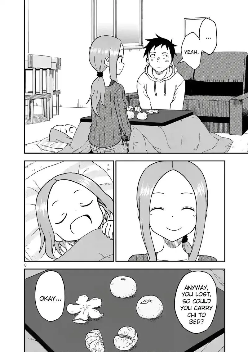 Karakai Jouzu no (Moto) Takagi-san Chapter 68 page 8