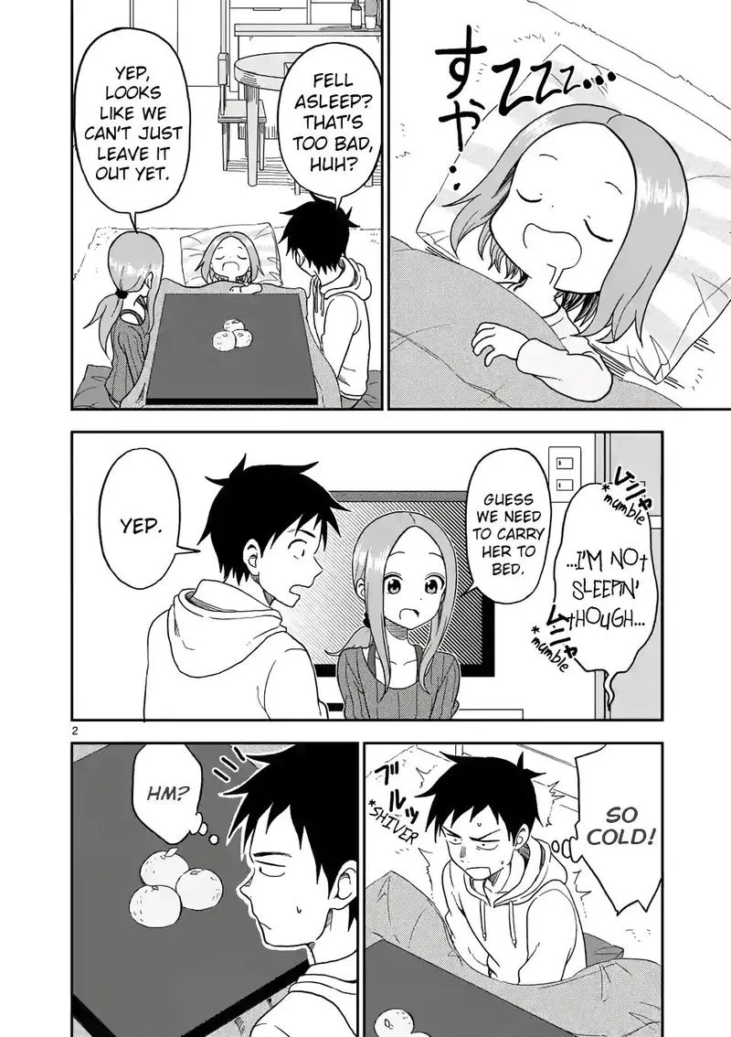 Karakai Jouzu no (Moto) Takagi-san Chapter 68 page 2