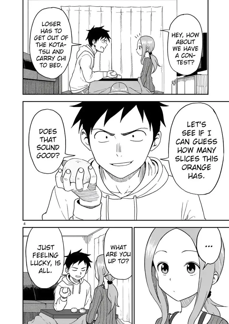 Karakai Jouzu no (Moto) Takagi-san Chapter 68 page 4