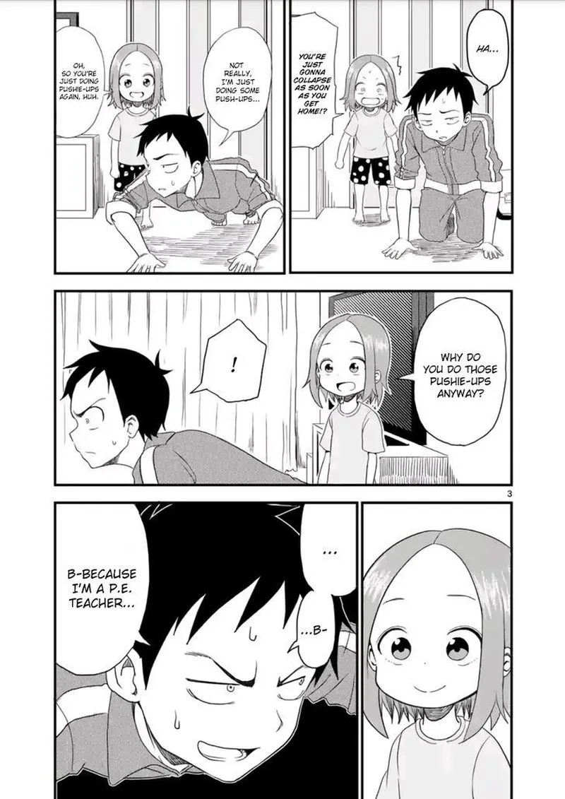 Karakai Jouzu no (Moto) Takagi-san Chapter 7 page 3