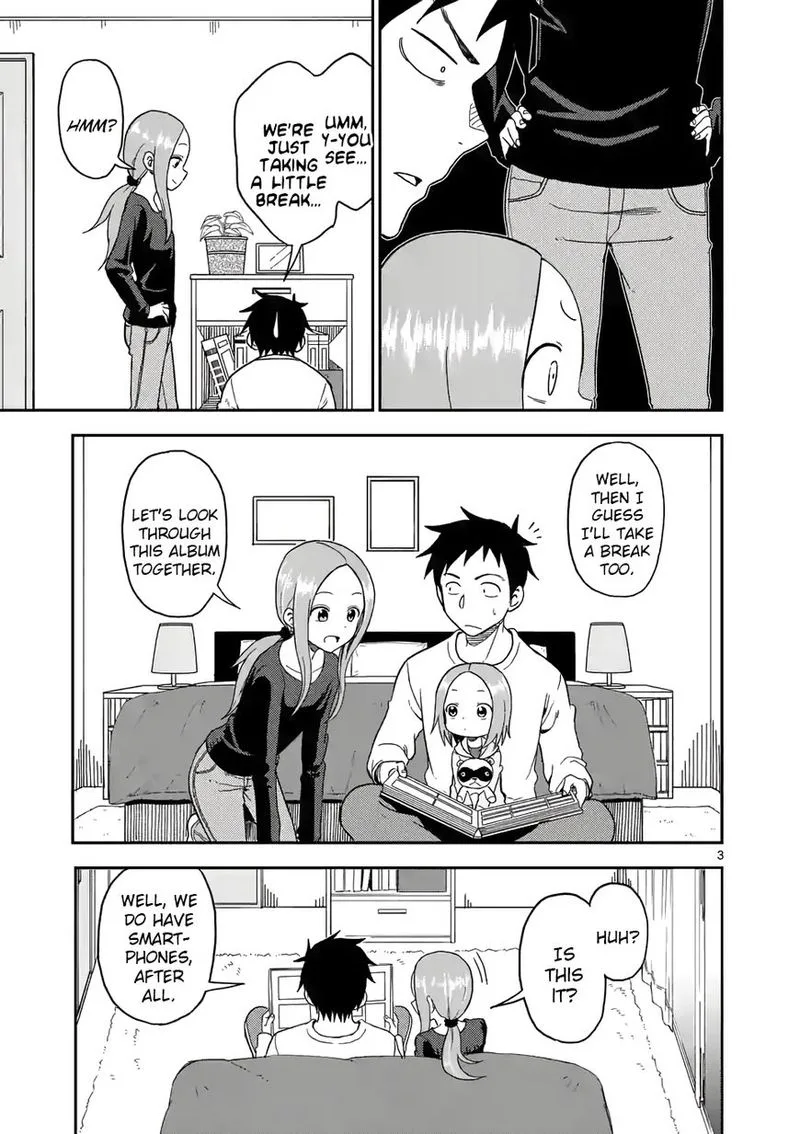 Karakai Jouzu no (Moto) Takagi-san Chapter 71 page 3