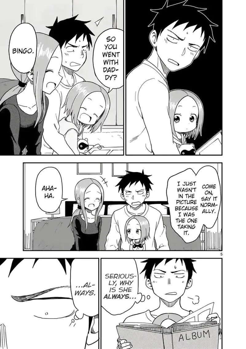 Karakai Jouzu no (Moto) Takagi-san Chapter 71 page 5
