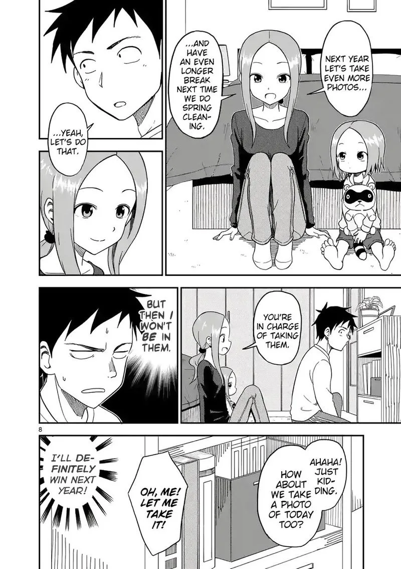 Karakai Jouzu no (Moto) Takagi-san Chapter 71 page 8