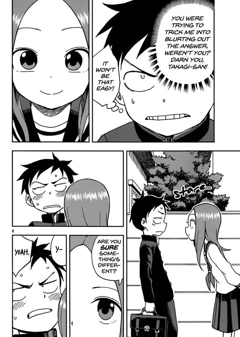 Karakai Jouzu no (Moto) Takagi-san Chapter 74 page 6